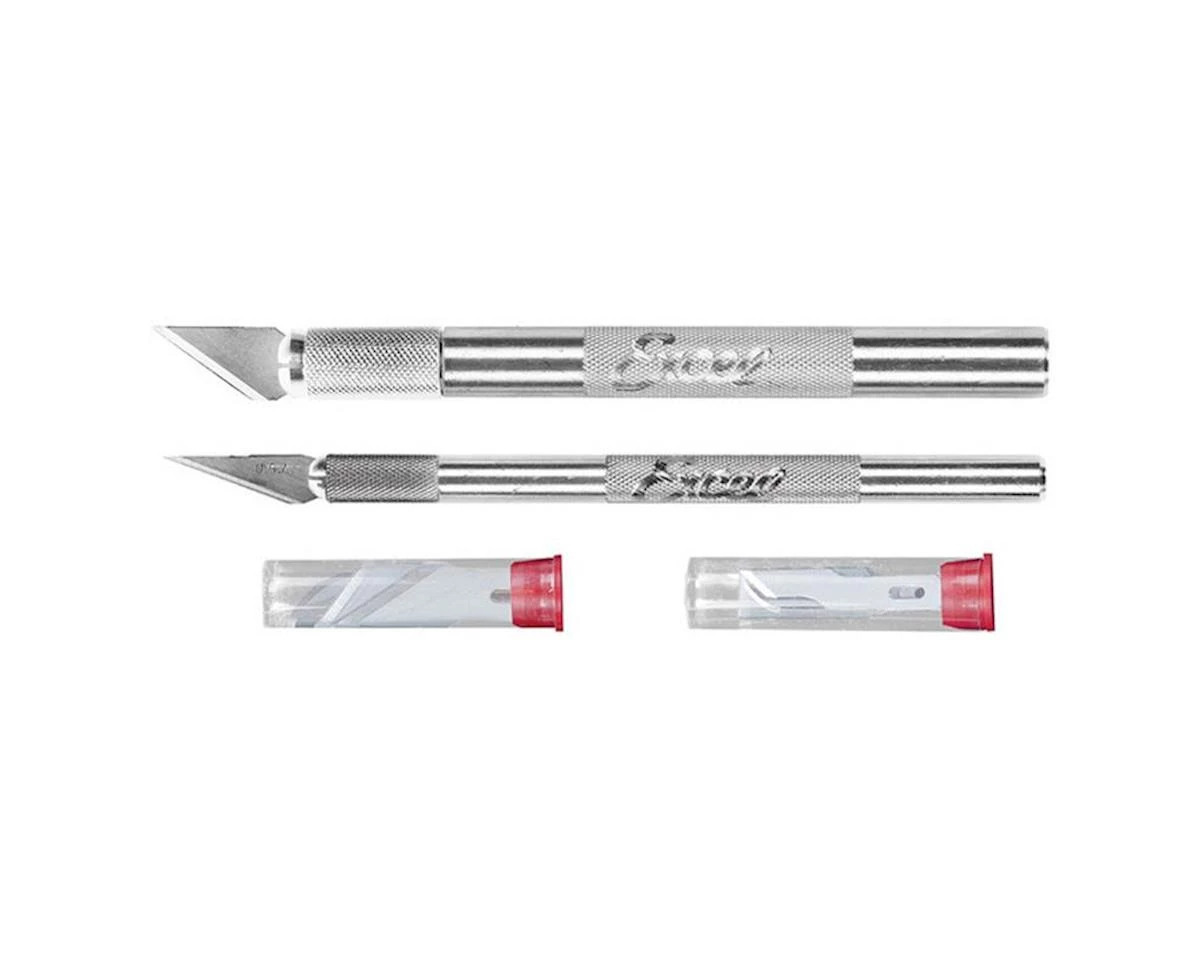 Excel K1 & K2 Hobby Knife Set w/10 Blades - Image 2