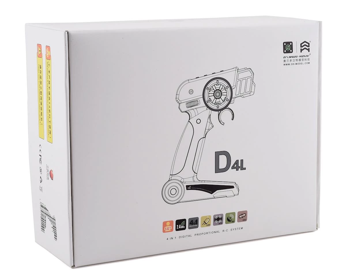 Orlandoo Hunter D4L Radio System w/4 in 1 ESC/Receiver - Image 6