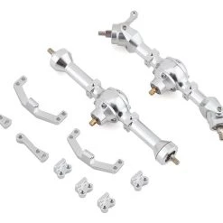 Orlandoo Hunter 60mm Metal Front & Rear Axle Set (Silver) (Custom)
