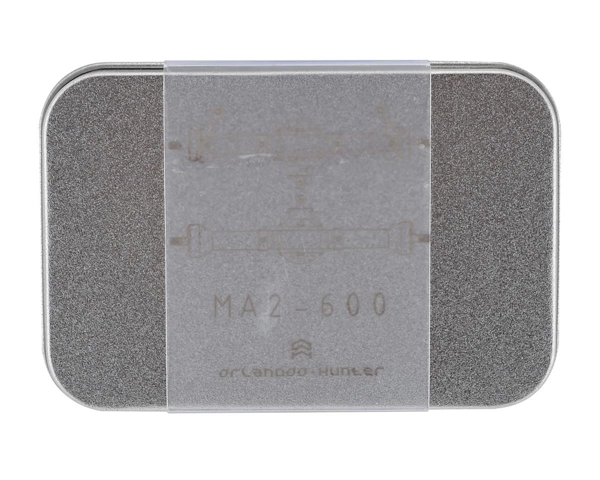 Orlandoo Hunter 60mm Metal Front & Rear Axle Set (Silver) (Custom) - Image 3