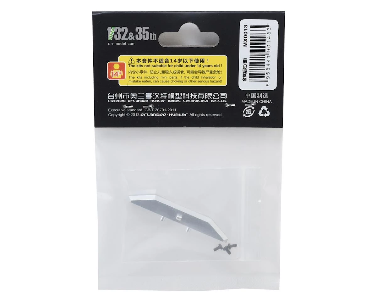 Orlandoo Hunter OH35A01 Aluminum Rear Bumper (Silver) - Image 2