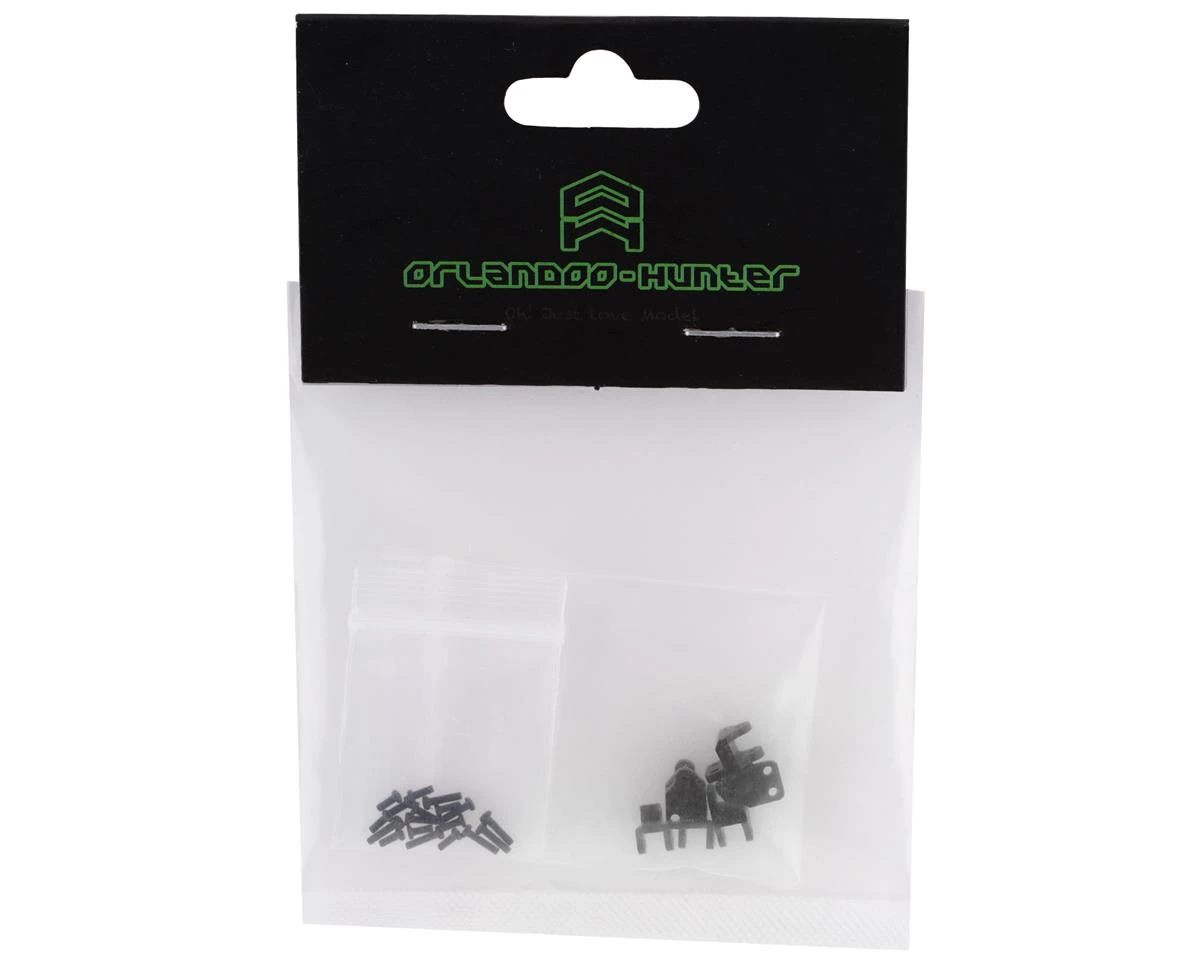 Orlandoo Hunter 32M01 Metal Front Suspension Lifting Lug Set (Black) - Image 2