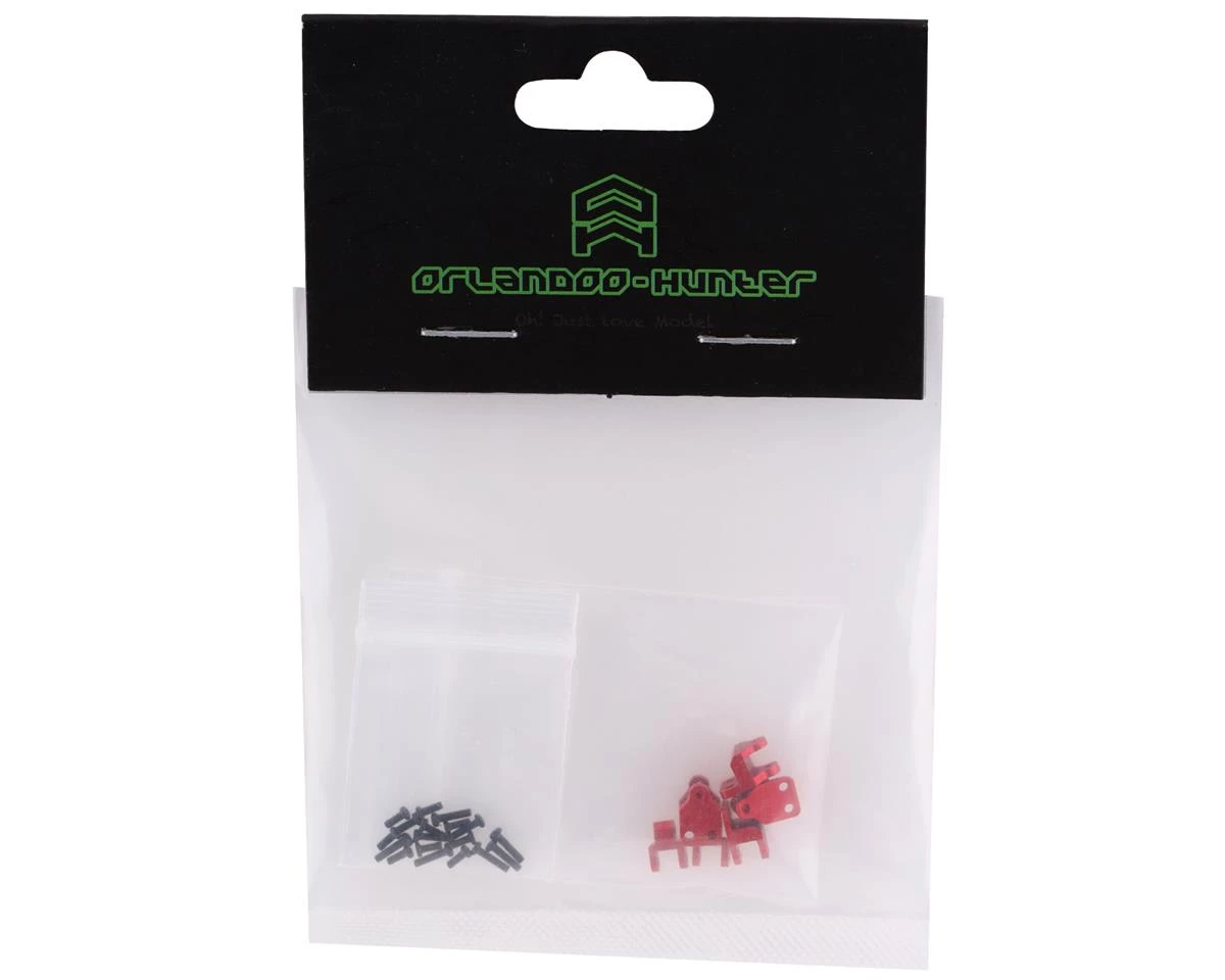 Orlandoo Hunter 32M01 Metal Front Suspension Lifting Lug Set (Red) - Image 2